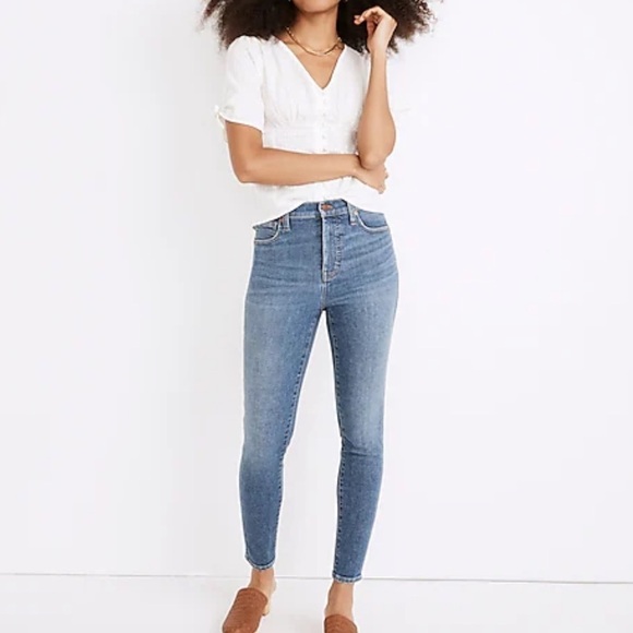 Madewell Denim - Madewell Women’s 10” High Rise Skinny Crop, size 26